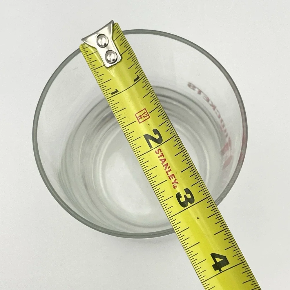Houston Rockets NBA Rocks‎ Glass Lowball Whiskey Glass Barware 4.25